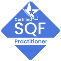 Certified SQF Practitioner badge